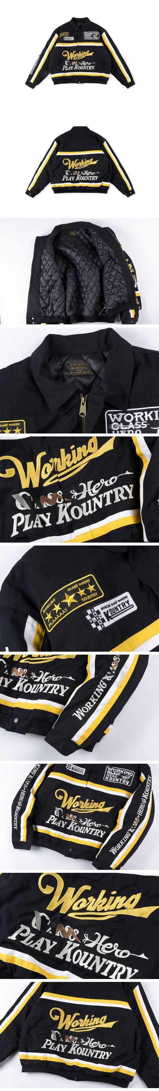 Kapital Chino Ad Racing Drizzler Jacket キャピタル チノ アド レーシング ドリズラー ジャケット