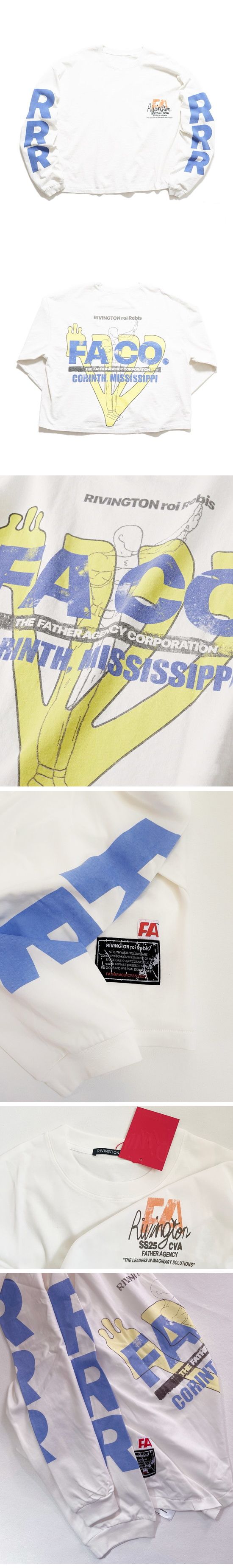 RRR123 Fa Co L/S Tee アールアールアール123 Fa Co L/S Tシャツ