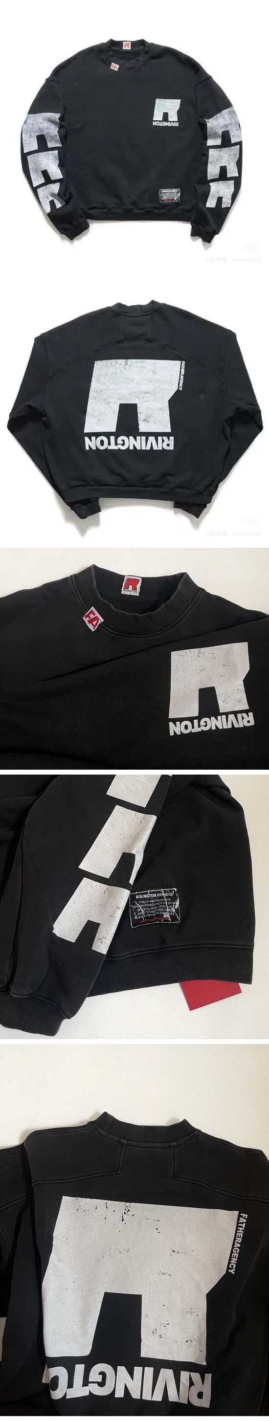 RRR123 Heritage Sweat Shirt アールアールアール123 ヘリテージ スウェット シャツ