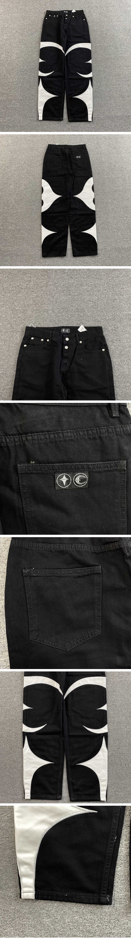 Thug Club Ripped Stright Leg Pants サグクラブ リップド レグ パンツ ブラック