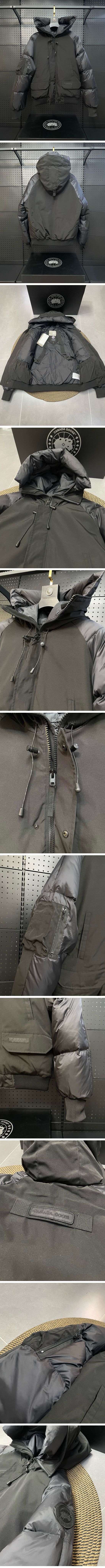 極N級 Canada Goose Paradigm Chilliwack Hooded Down Jacket カナダグース パラダイム チリワック フード ダウンジャケット ブラック