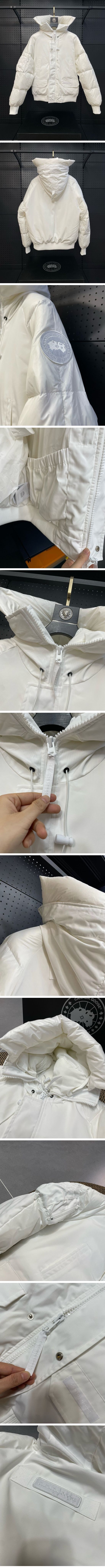 極N級 Canada Goose Paradigm Chilliwack Hooded Down Jacket カナダグース パラダイム チリワック フード ダウンジャケット ホワイト