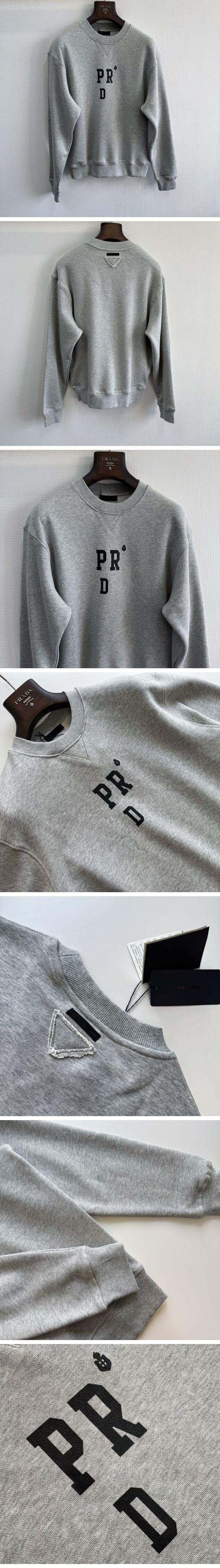 極N級 Prada PRD Logo Sweat Shirt プラダ PRD ロゴ スウェット シャツ