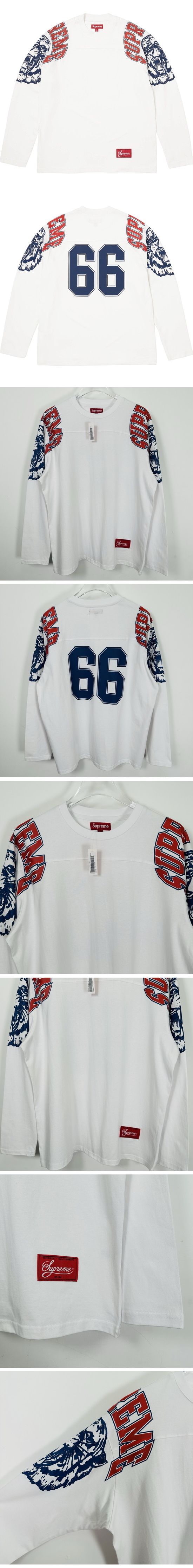 Supreme 25FW Mascot Football L/S Tee シュプリーム 25FW マスコット フットボール L/S Tシャツ ホワイト