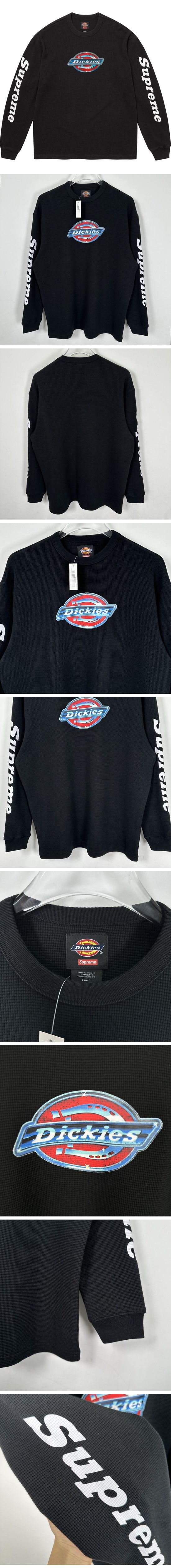 Supreme x Dickies FW25 Thermal L/S Tee シュプリーム x ディッキーズ 25FW サーマル L/S シャツ ブラック