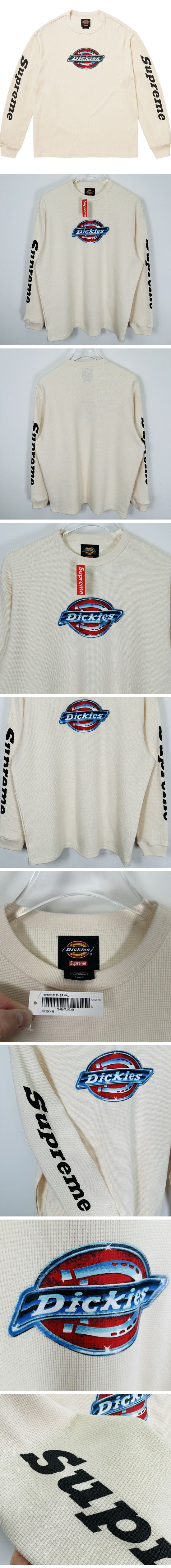 Supreme x Dickies FW25 Thermal L/S Tee シュプリーム x ディッキーズ 25FW サーマル L/S シャツ ホワイト