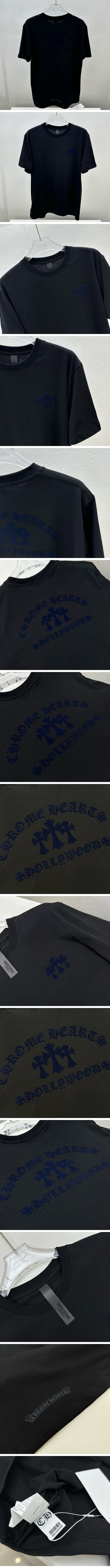 極N級 Chrome Hearts Cemetery Cross Tee Black クロムハーツ セメタリー クロス Ｔシャツ ブラック