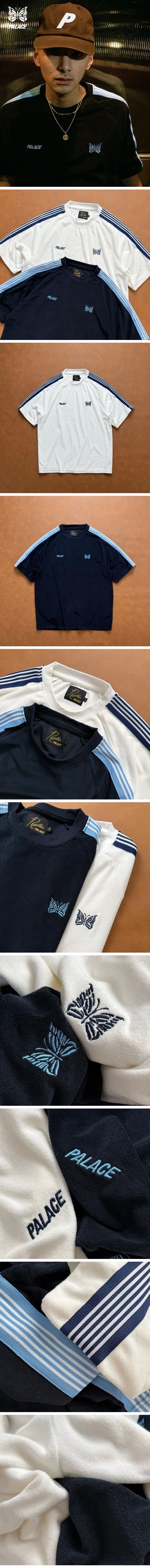 Palace x Needles FW24 Logo Tee パレス x ニードルズ FW24 ロゴ Tシャツ