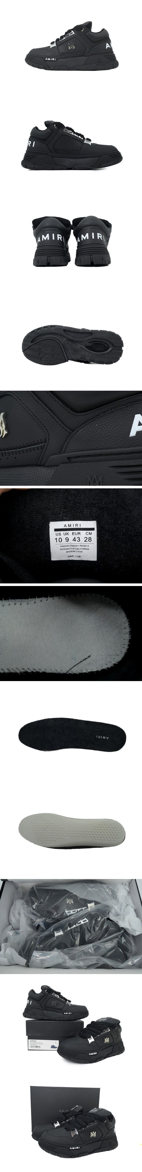 Amiri Metallic MA-1 Black アミリ メタリック MA-1 ブラック