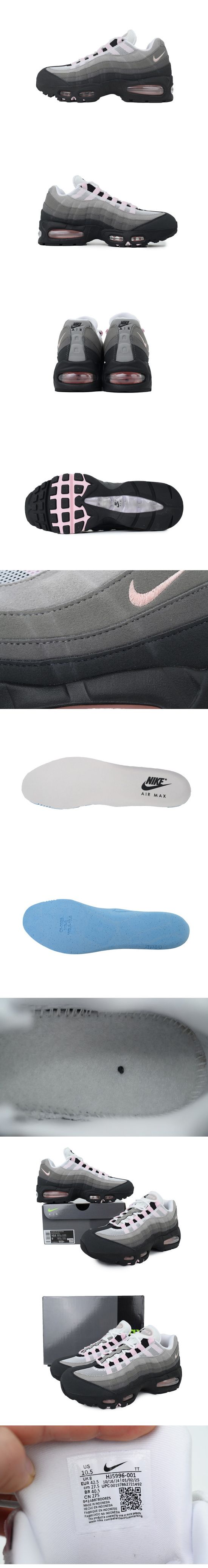 Nike Air Max 95 Big Bubble Pink Foam HJ5996-001 ナイキ エアマックス95 ビッグバブル OG ピンクフォーム