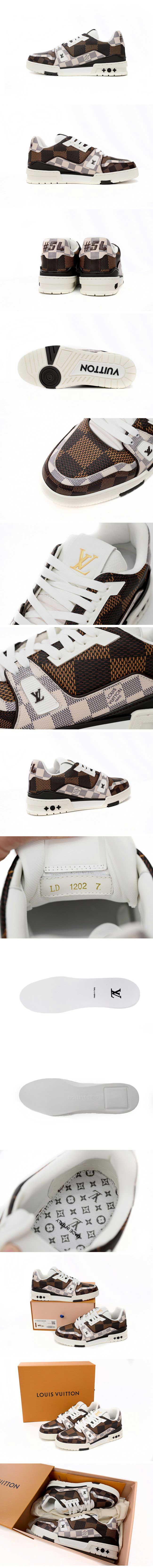 Louis Vuitton Demier Trainer Brown ルイヴィトン ダミエ トレーナー ブラウン