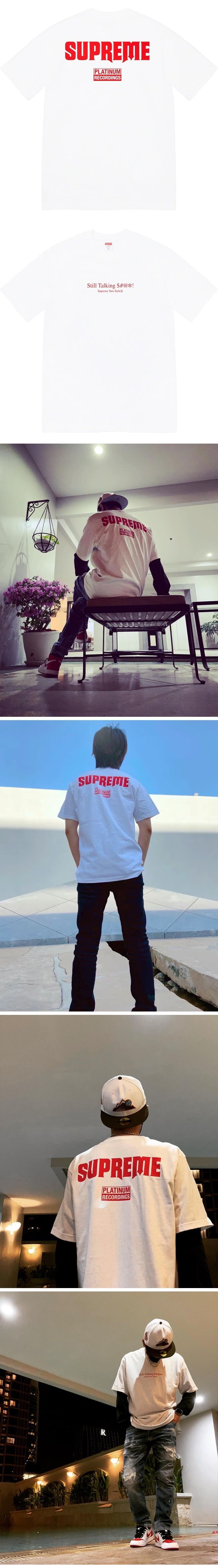 Supreme SS22 Week 8 Still Talking Tee White シュプリーム 22SS スティル トーキングTシャツ ホワイト