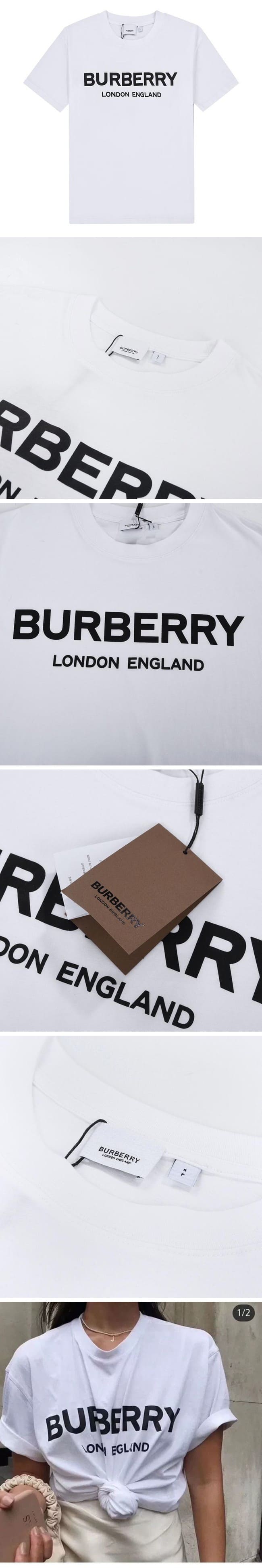 Burberry London England Logo Tee White バーバリー ロゴ Tシャツ ホワイト