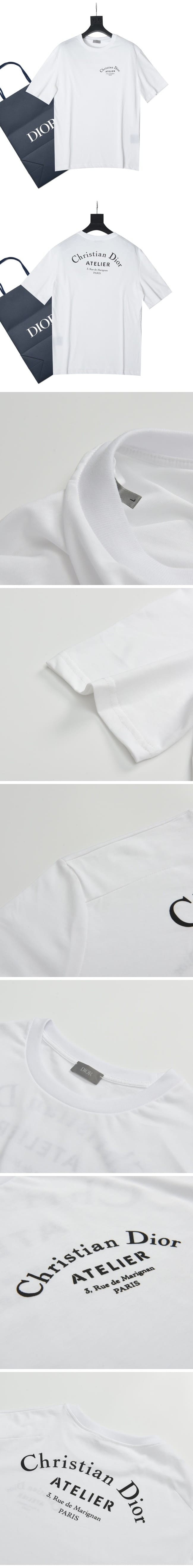 Dior Atelier Logo Tee White ディオール アトリエ ロゴ Tシャツ ホワイト