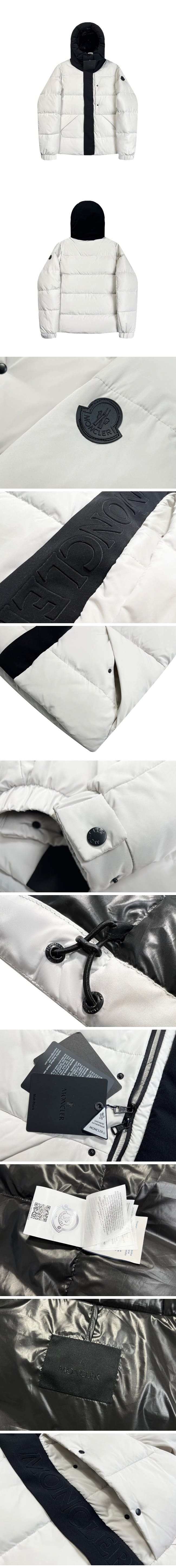 Moncler Madeira Emboss Logo Down Jacket White モンクレール マデイラ エンボス ロゴ ダウンジャケット ホワイト