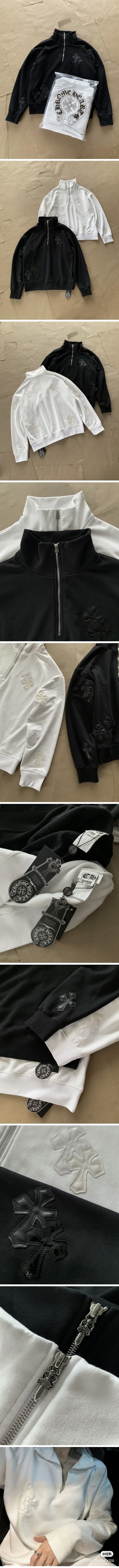 Chrome Hearts Sweat Half Zip Pull Over クロムハーツ スウェット ハーフジッププルオーバー