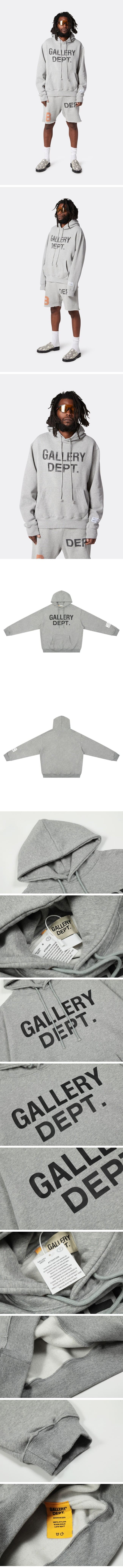 Gallery Dept. 22FW Logo Hoodie Grey ギャラリーデプト ロゴ パーカー グレー