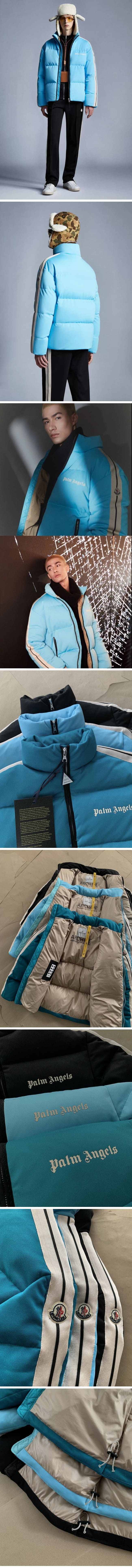 Moncler x Palm Angels Genius 8 Rodman Light Blue モンクレール x パームエンジェルス ダウンジャケット ライトブルー