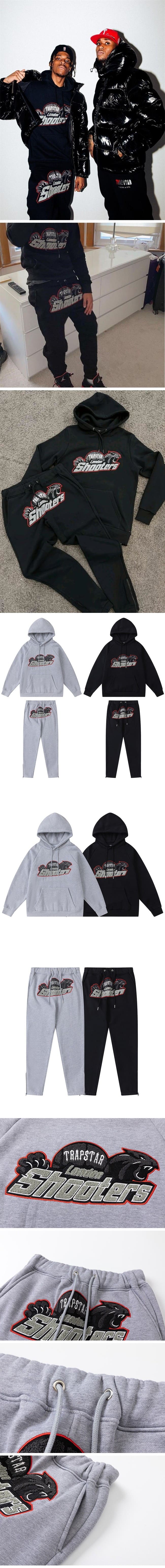 Trapstar Shooters Hoodie Tracksuit Type Cトラップスター セットアップ シューターズ