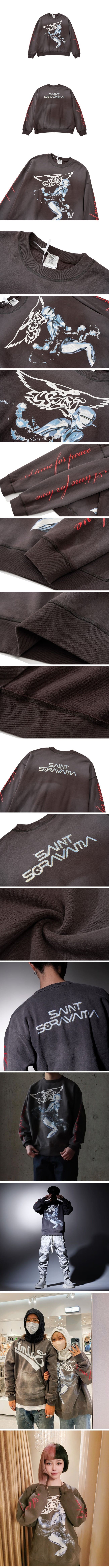 SAINT Mxxxxxx SORAYAMA Sweat Shirt セントマイケル 空山基 コラボ スウェット