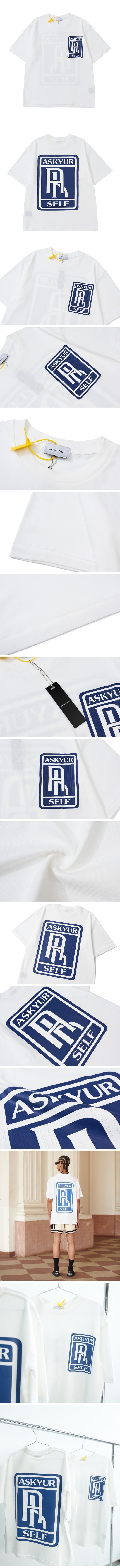 Askyurself Logo Emblem Tee アスクユアセルフ エンブレム Tシャツ