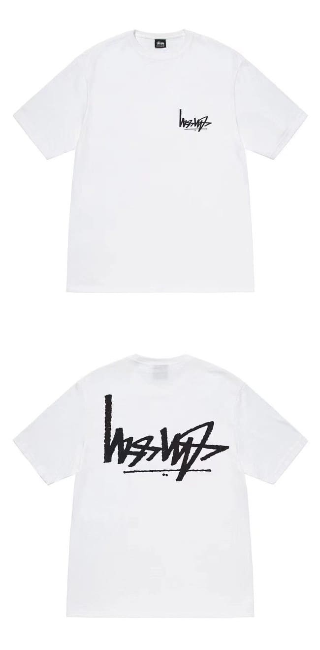 Stussy Flips The Logo Tee White ステューシー フリップ ロゴ Tシャツ ホワイト