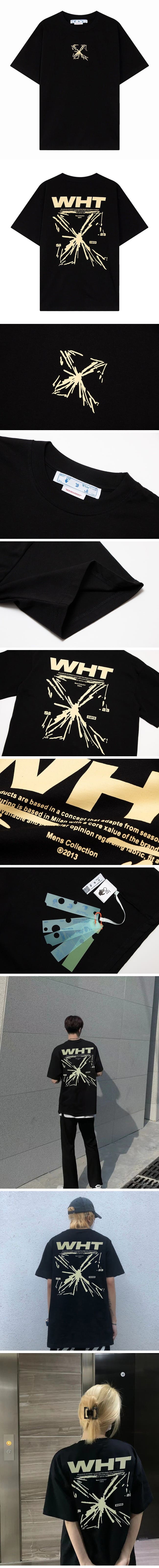 Off-White 23SS Splash Arrow Tee Black オフホワイト スプラッシュアロー Tシャツ ブラック