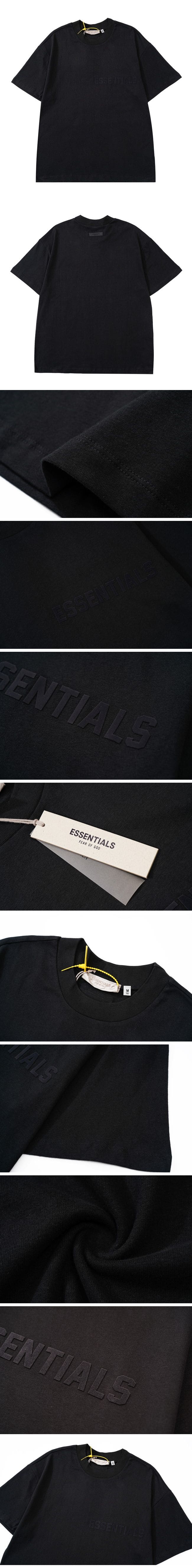 Fear of God Essentials Logo Tee Black フィアオブゴッド エッセンシャル ロゴ Tシャツ ブラック