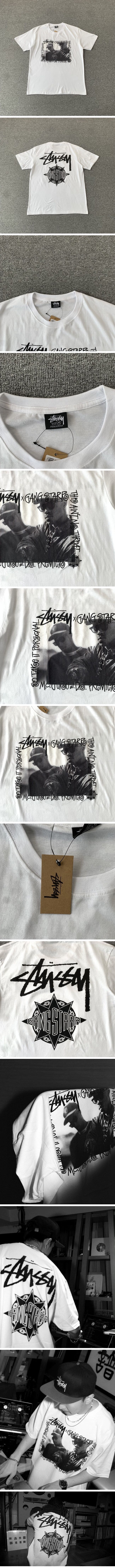 Stussy x Gang Starr Take It Personal Tee White ステューシー x ギャング スター テイク イット パーソナル Tシャツ ホワイト