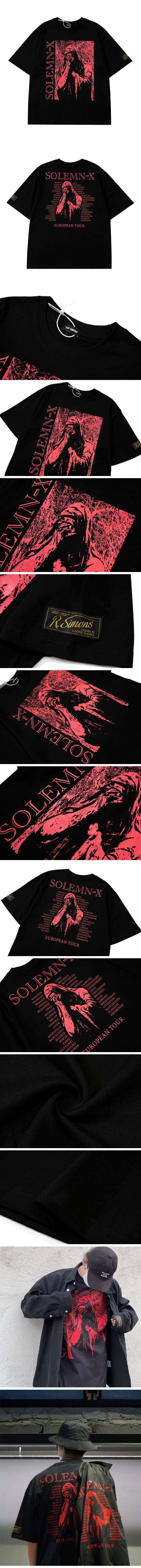 Raf Simons Solemn-X Oversized Tee ラフシモンズ オーバーサイズ グラフィック Tシャツ