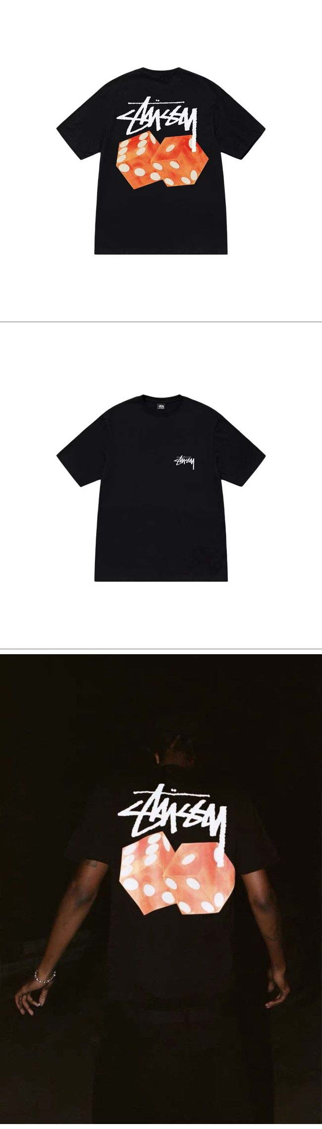 Stussy 23SS Diced Out Tee ステューシー ダイス アウト Tシャツ ブラック