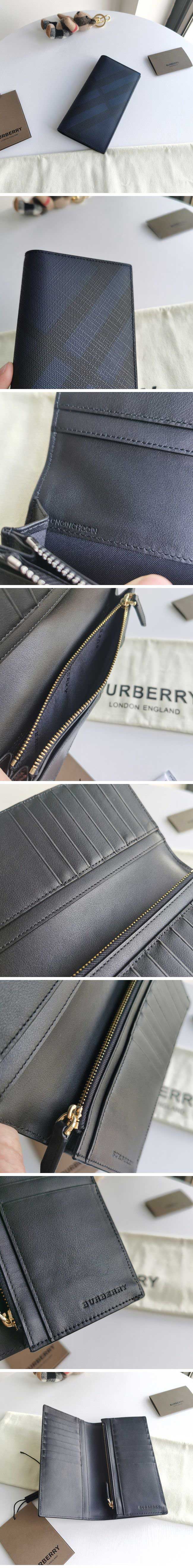 Burberry Checked Long Wallet バーバリー チェック ロング ウォレット