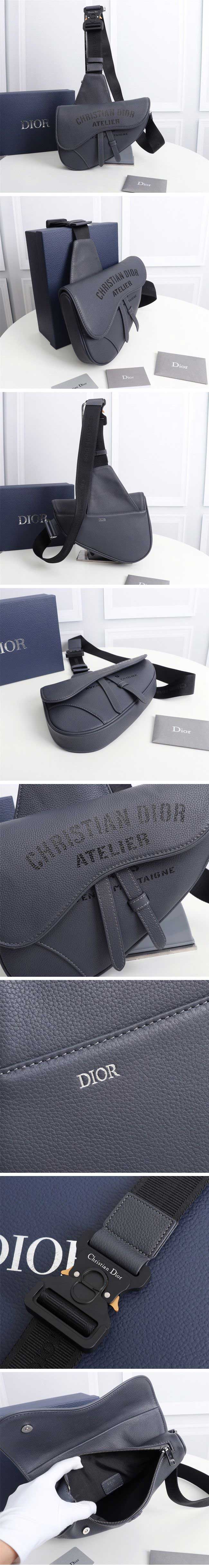 Dior Atelier Saddle Bag ディオール アトリエ サドルバッグ【N級】