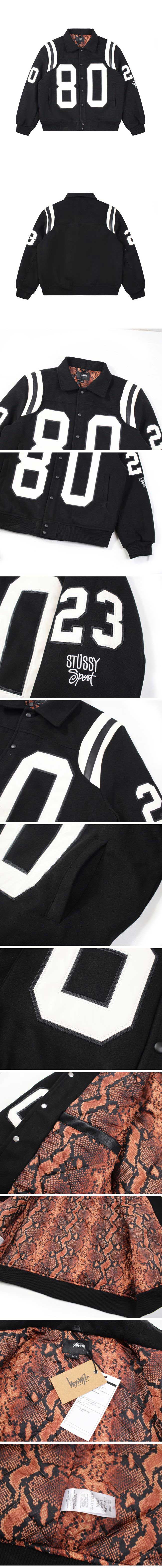 Stussy 80 Varsity Jacket ステューシー 80 ヴァーシティー ジャケット