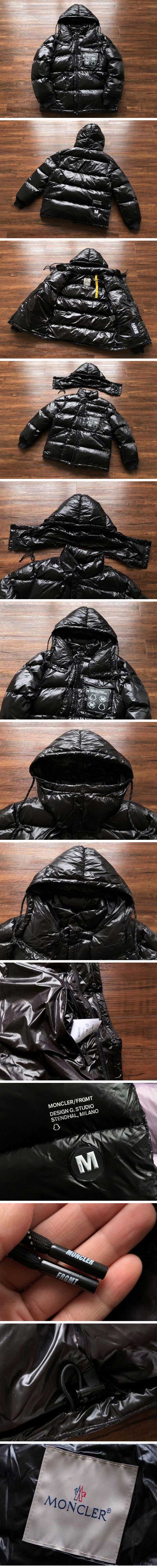 Moncler x Fragment Anthemyx Quilted Shell Hooded Down Jacket モンクレール x フラグメント アンセミックス キルティング シェル フード ダウン ジャケット ブラック