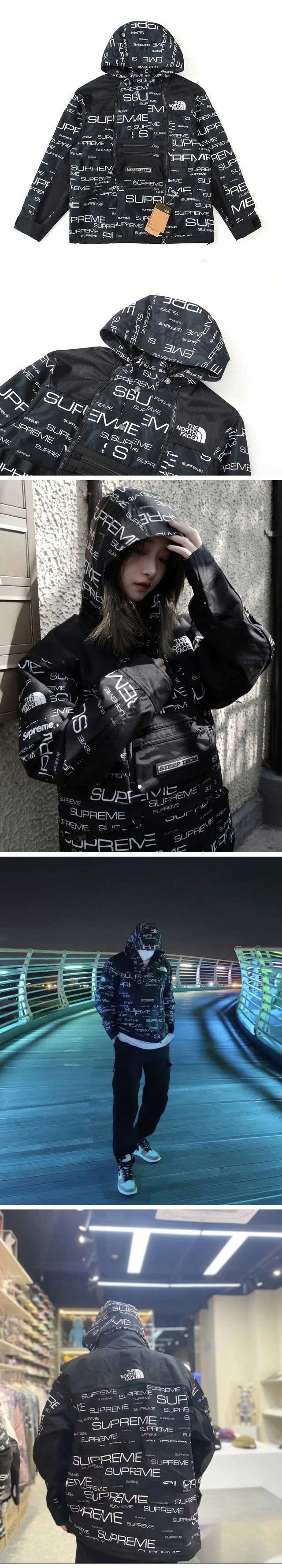 Supreme x The North Face Steep Tech Apogee Jacket Black シュプリーム ザ ノース フェイス スティープ テック アポジー ジャケット ブラック