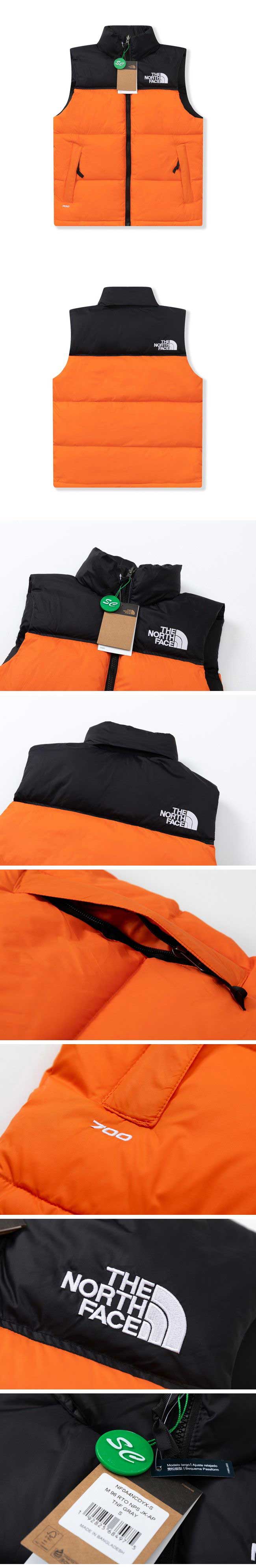 The North Face Vest Jacket ザノースフェイス ベスト ジャケット オレンジ