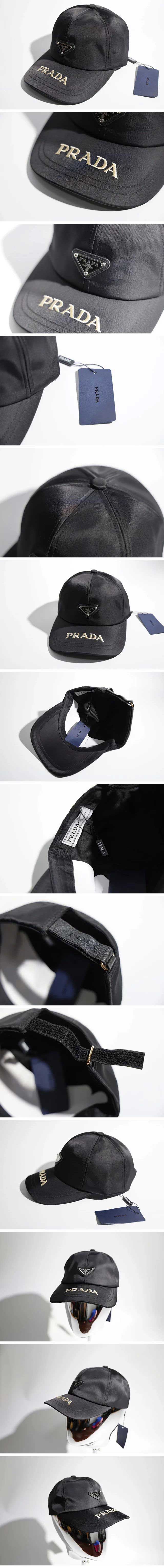 Prada Triangle Logo Cap プラダ トライアングル ロゴ キャップ