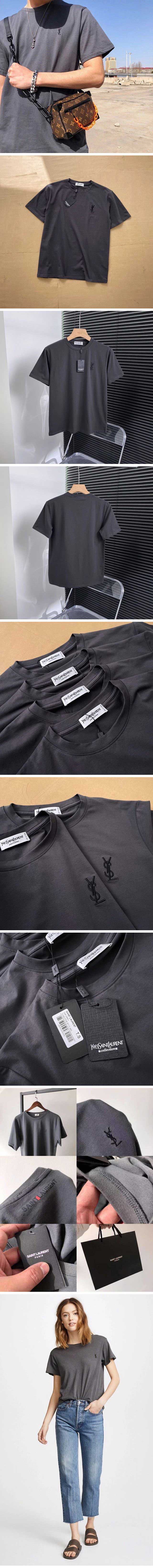 Saint Laurent Chest Logo Tee サンローラン チェスト ロゴ Tシャツ