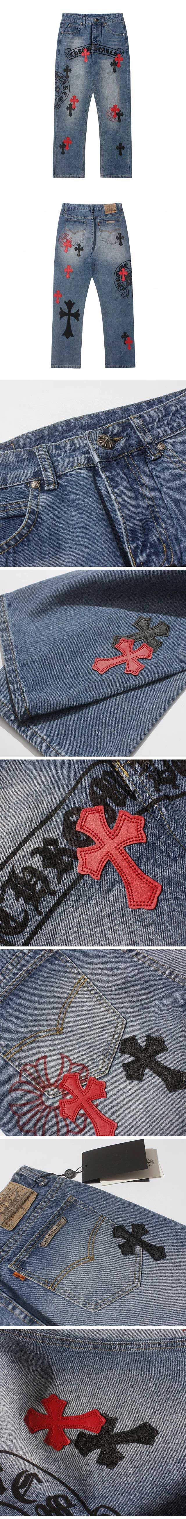 Chrome Hearts Stencil Denim Pants クロムハーツ ステンシル デニムパンツ