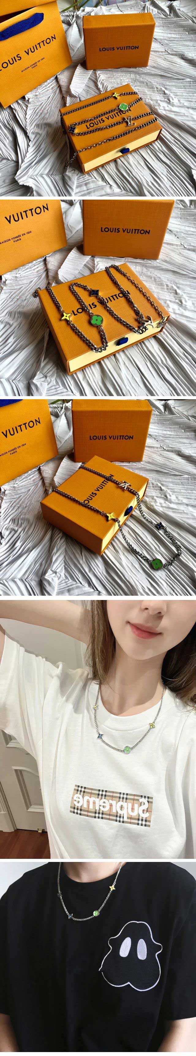 Louis Vuitton Monogram Sunrise Necklace ルイヴィトン モノグラム サンライズ ネックレス