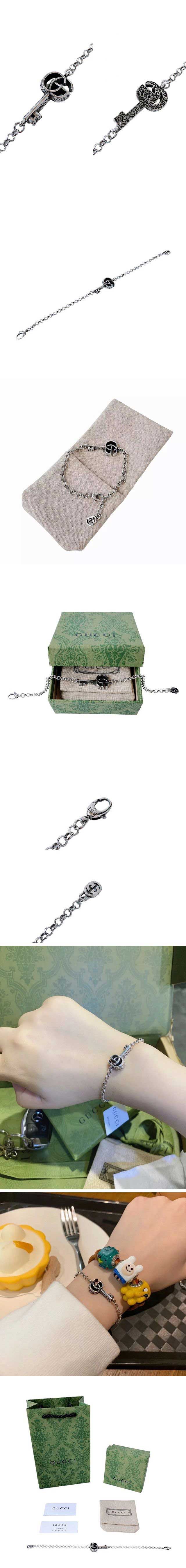 Gucci GG Key Design Bracelet グッチ GG キー デザイン ブレスレット