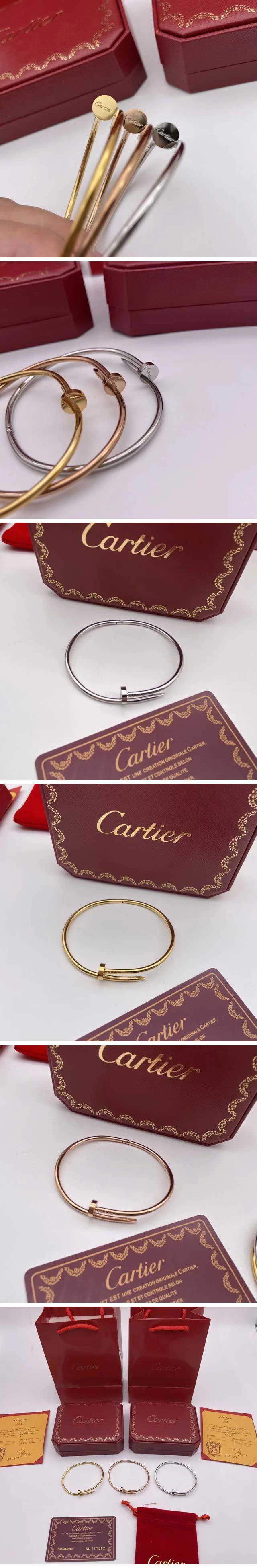 Cartier Three Color Warrior Bracelet カルティエ ３カラー ウォリアー ブレスレット