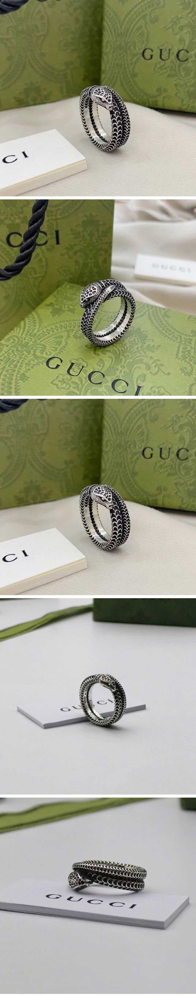 Gucci Snake Design Ring グッチ スネーク デザイン リング