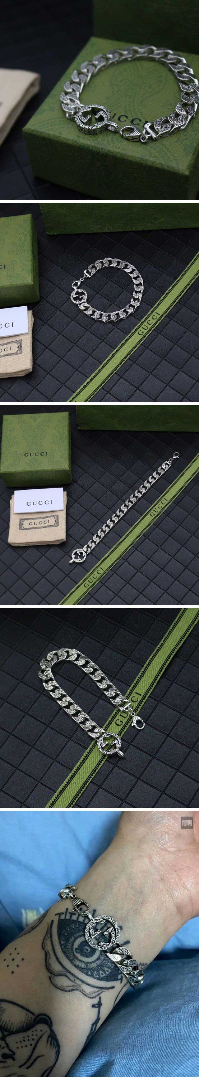 Gucci GG Logo Bracelet グッチ GG ロゴ ブレスレット