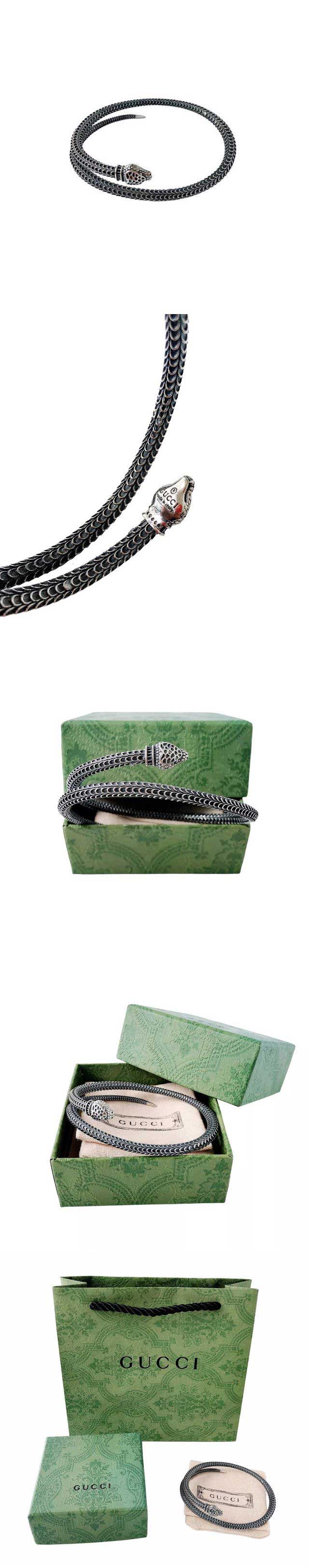 Gucci Snake Head Design Bracelet グッチ スネーク ヘッド デザイン ブレスレット