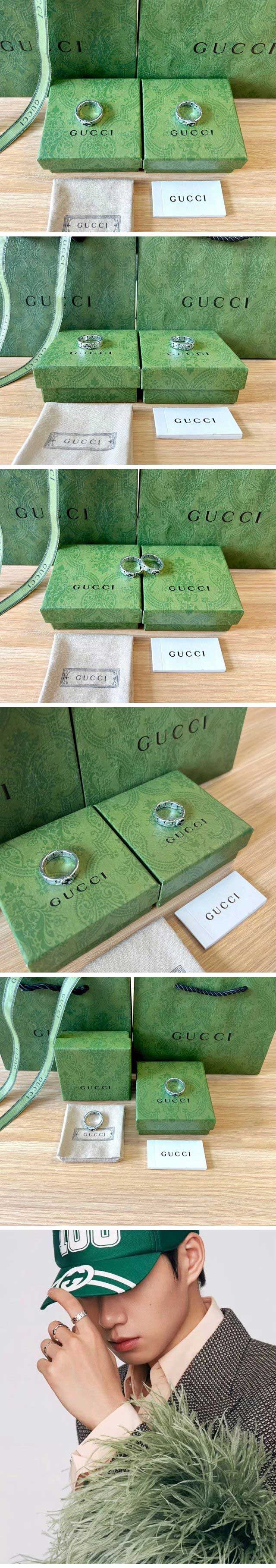 Gucci GG Logo Ring グッチ GG ロゴ リング