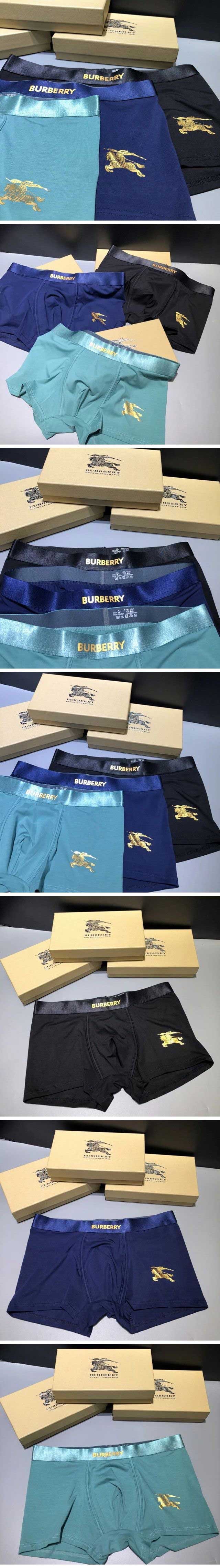 Burberry Gold Logo Boxer Pants バーバリィー ゴールド ロゴ ボクサー パンツ
