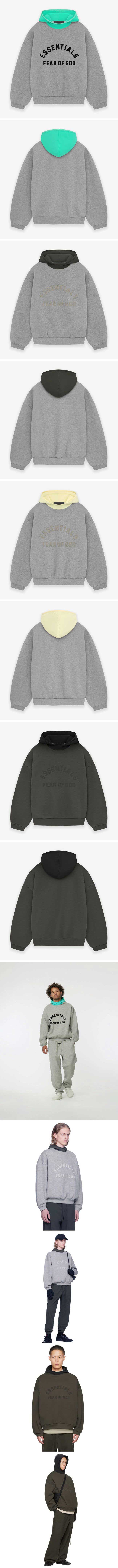 Fear of God Essentials 23FW Nylon Fleece Hoodie フィアオブゴッド エッセンシャルズ ナイロン フリース パーカー