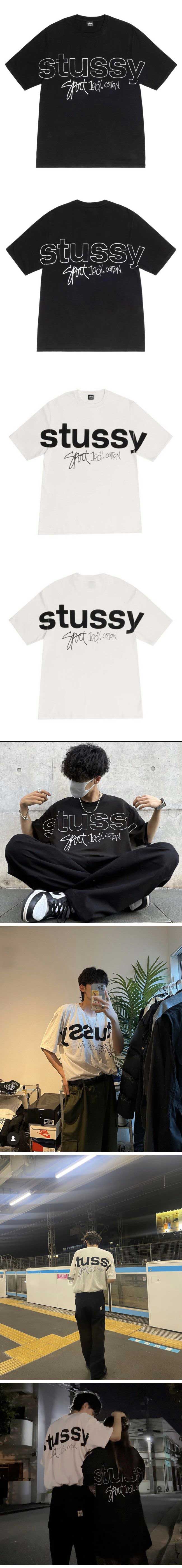 Stussy 100% Logo Tee ステューシー 100% ロゴ Tシャツ
